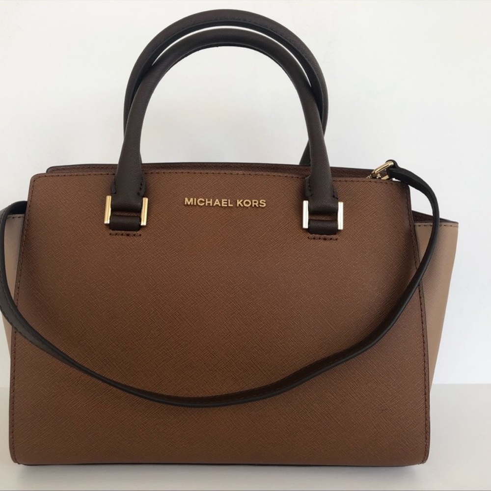 Michael Kors Selma bag only brown